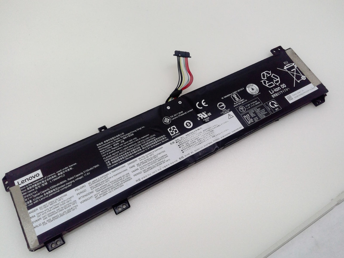 Genuine Battery L19C4PC2 L19M4PC2 For Lenovo Legion 5-15IMH05 C7 17IMH05 17ARH05