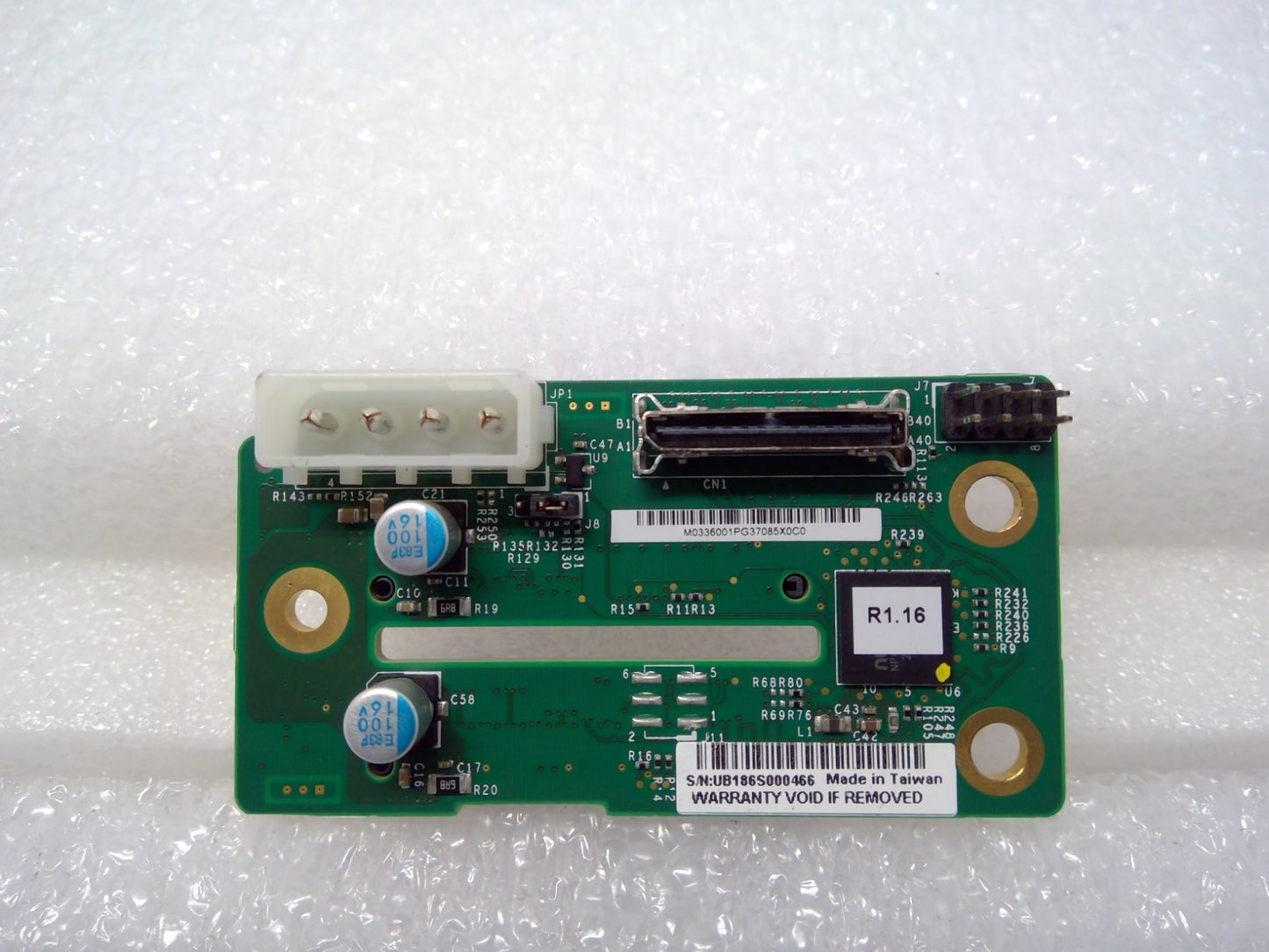 Supermicro BPN-NVME3-118GQE 2x 2.5-inch NVMe SSDs Backplane