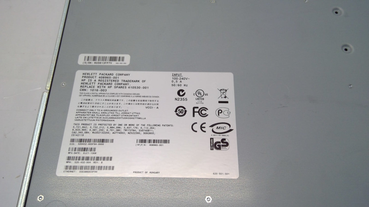 HP AF618A 16-Ports External KVM 408965-001