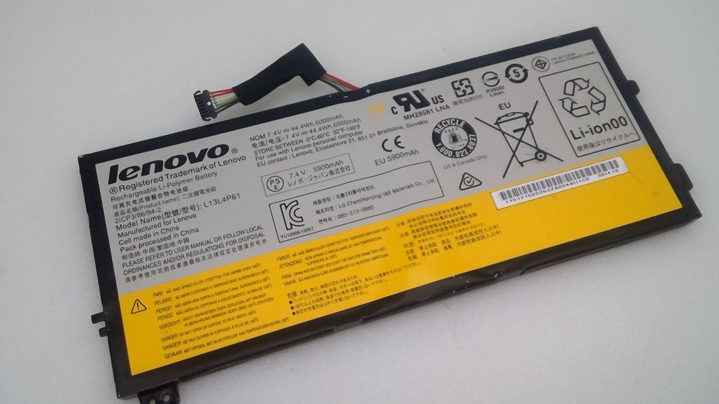 OEM Lenovo L13L4P61 Battery Edge 15 80H1 80K9 Flex 2 Pro-15 80H1 2ICP3/86