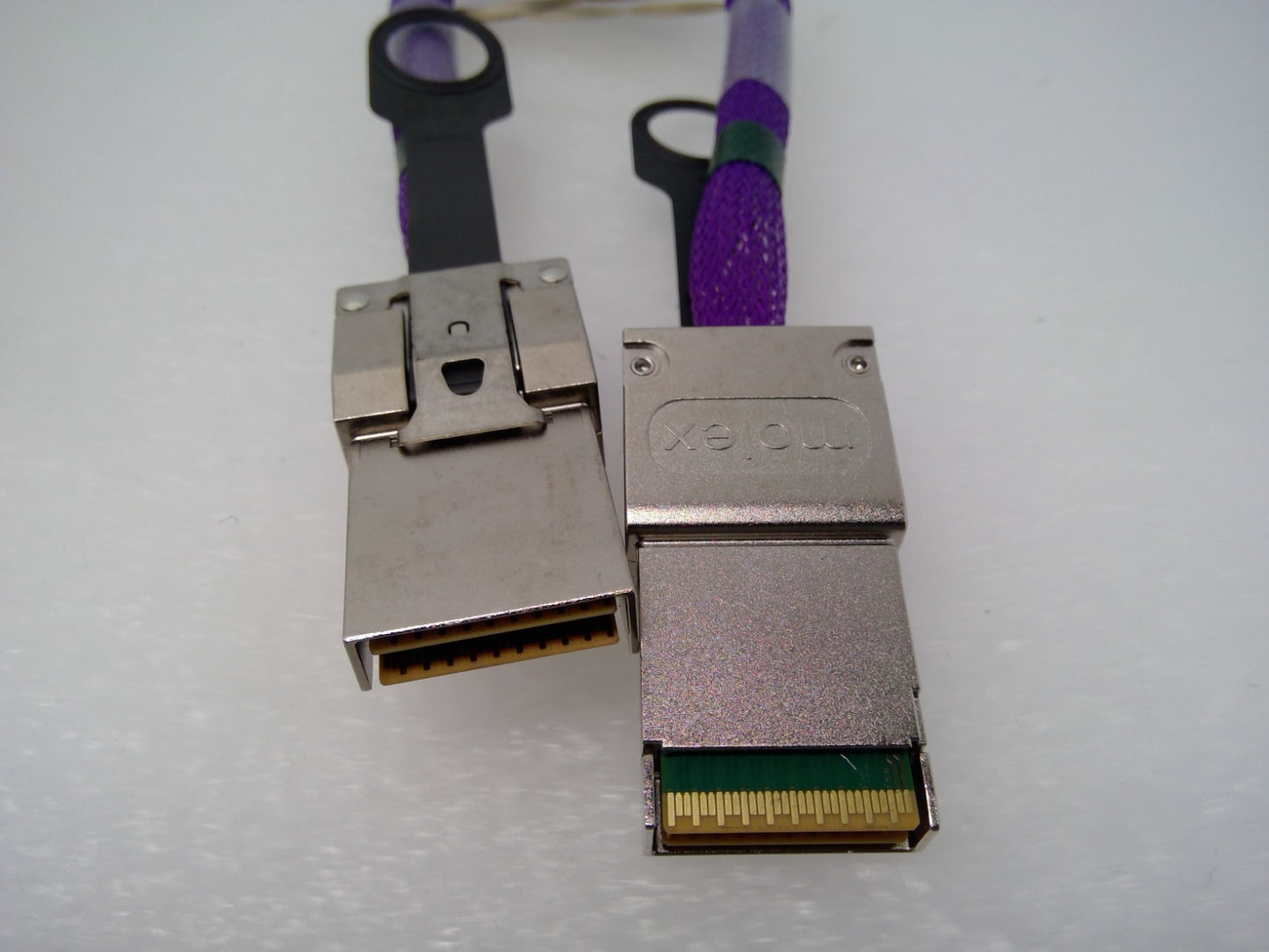 Molex 2004331303 SlimSAS SFF-8654 4i TO SlimSAS 4i Cable 0.238M 32AWG 24G GEN4