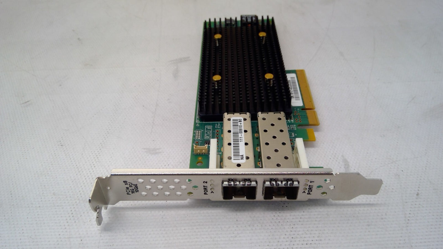 QLOGIC QLE2672 16Gb 111-00910+B0 HBA Adapter Card W/2SFP
