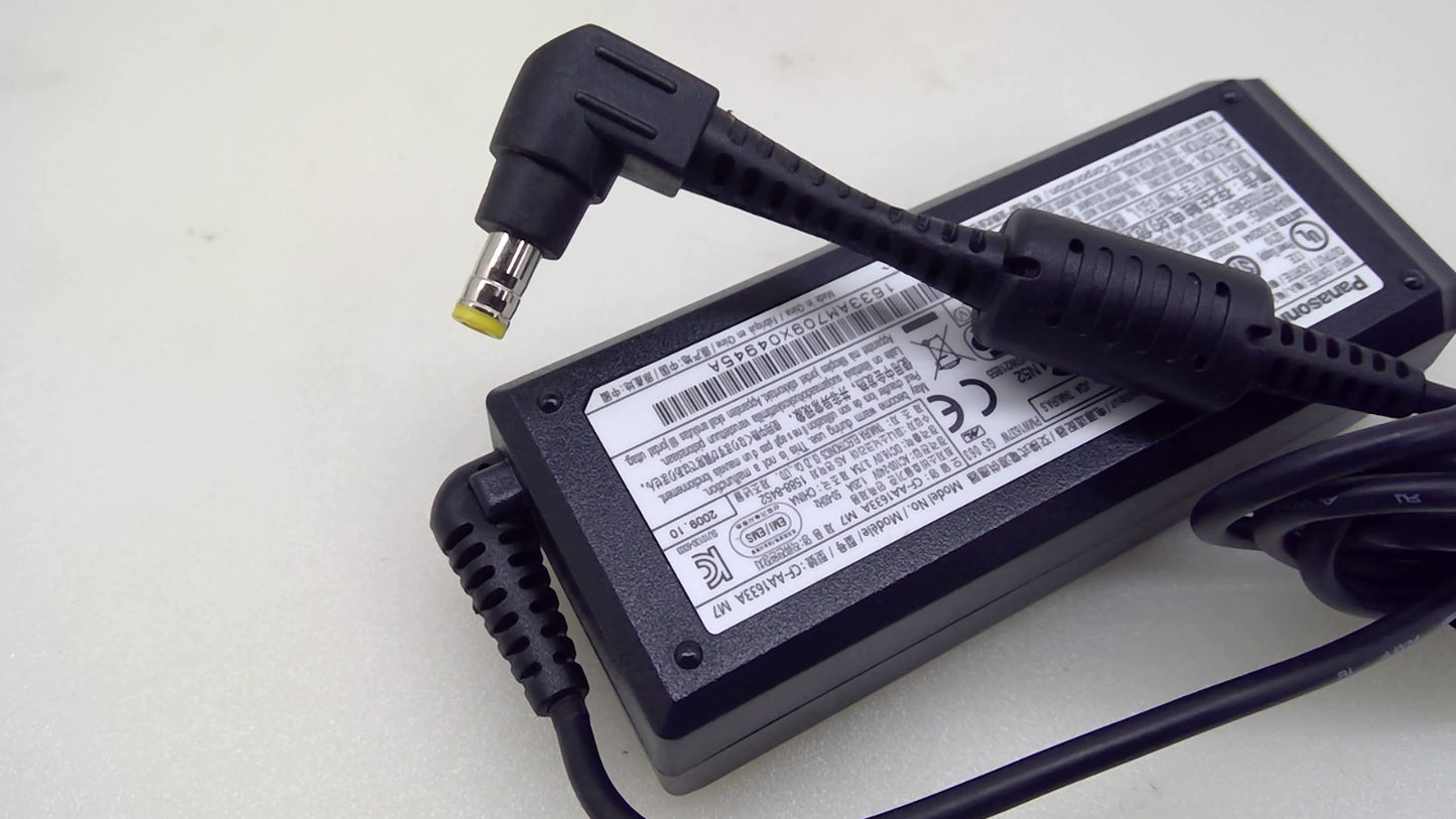 OEM Panasonic Toughbook CF-AA1633A AC Adapter Charger 16V 3.75A 60W Genuine
