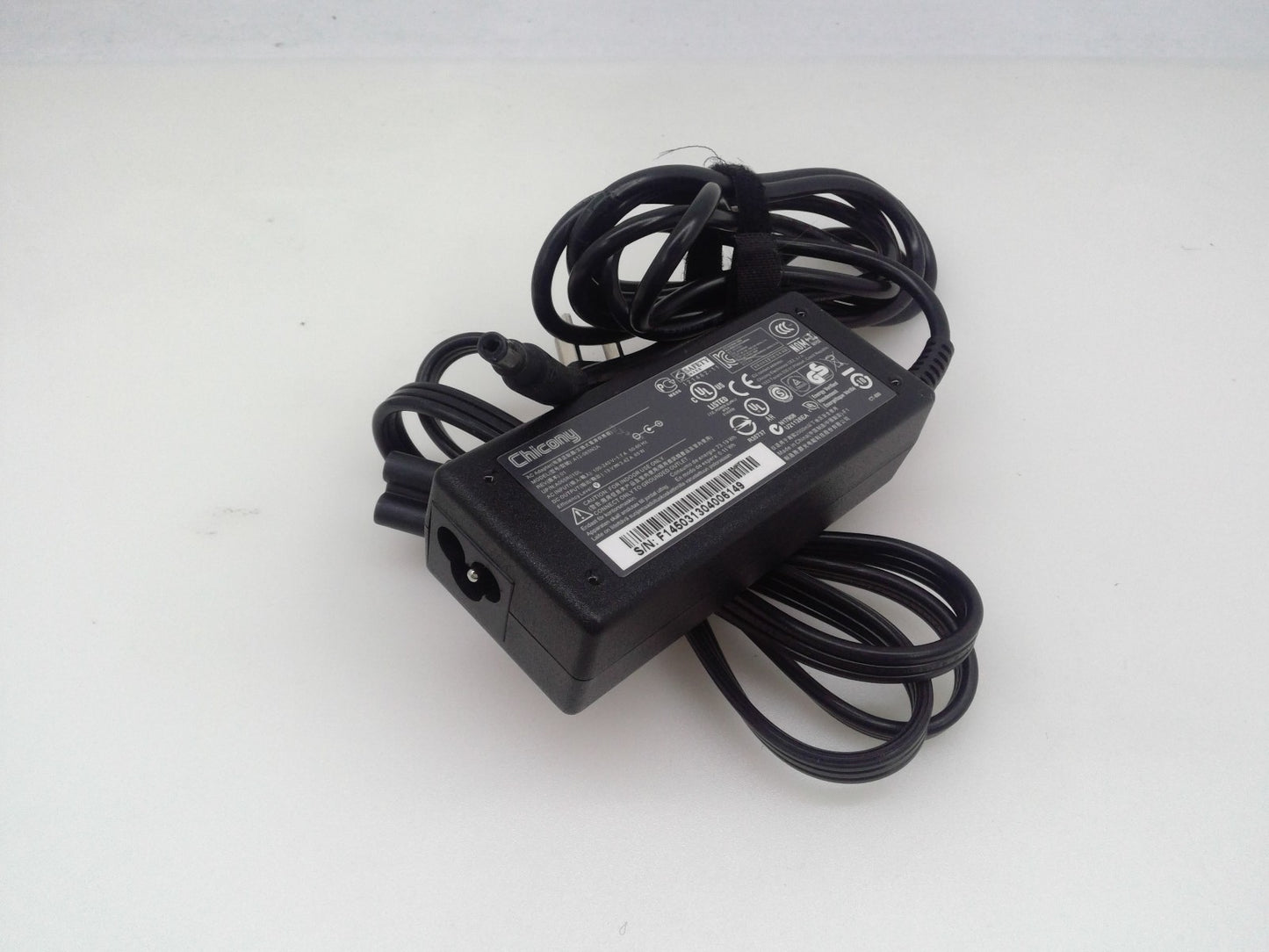 Genuine Chicony A12-065N2A AC Adapter 19V 3.42A 65W W/Power Cord