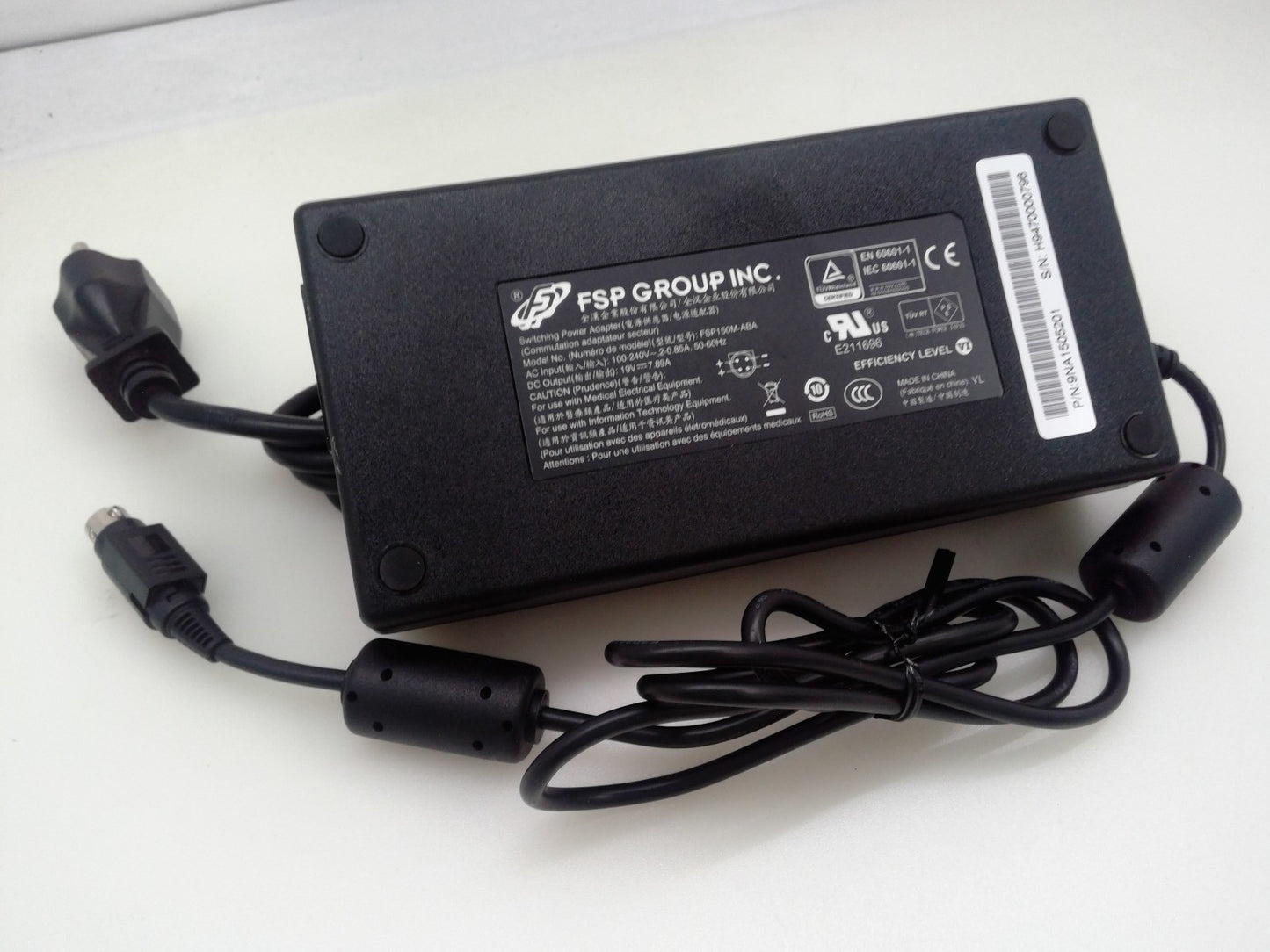 Genuine FSP 19V 7.89A 150W Charger Power Supply 4 Pin Tip AC Adapter FSP150-ABA