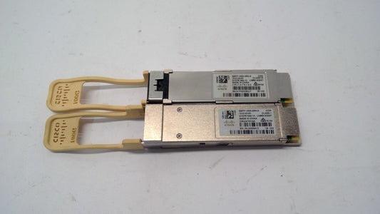 Cisco QSFP-100G-SR4-S 100GBASE SR4 QSFP  MPO-12 100m over OM4 MMF Transceiver