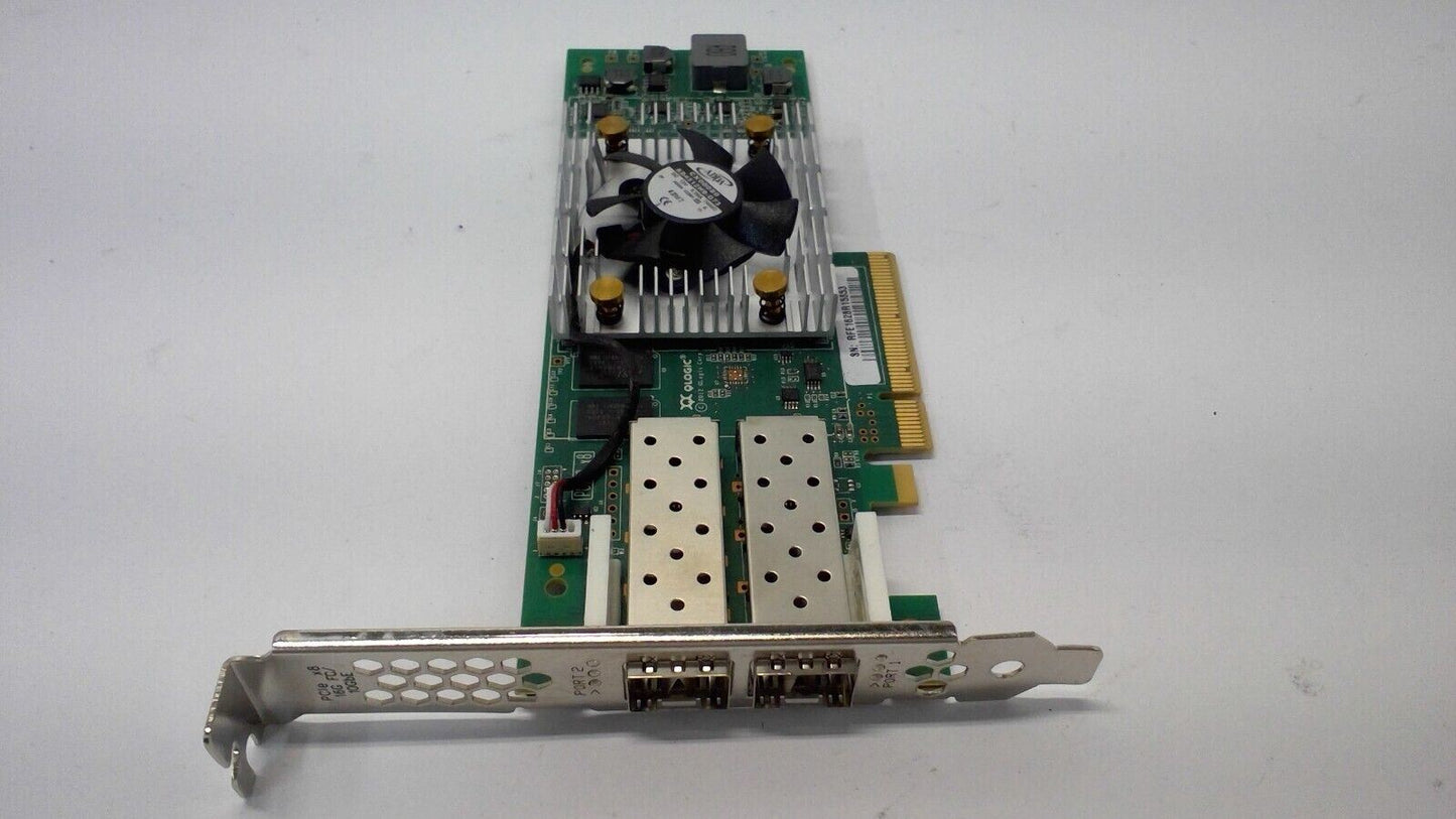 Qlogic QLE2672 16Gb Dual Port SFP+ Fibre Channel HBA Server Card High Profile