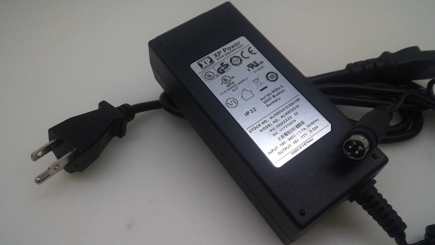 Genuin XP Power ALM85US15-XA1185 AC/DC ADAPTER 15V 5.33A 85 W Power Supply 4-Pin