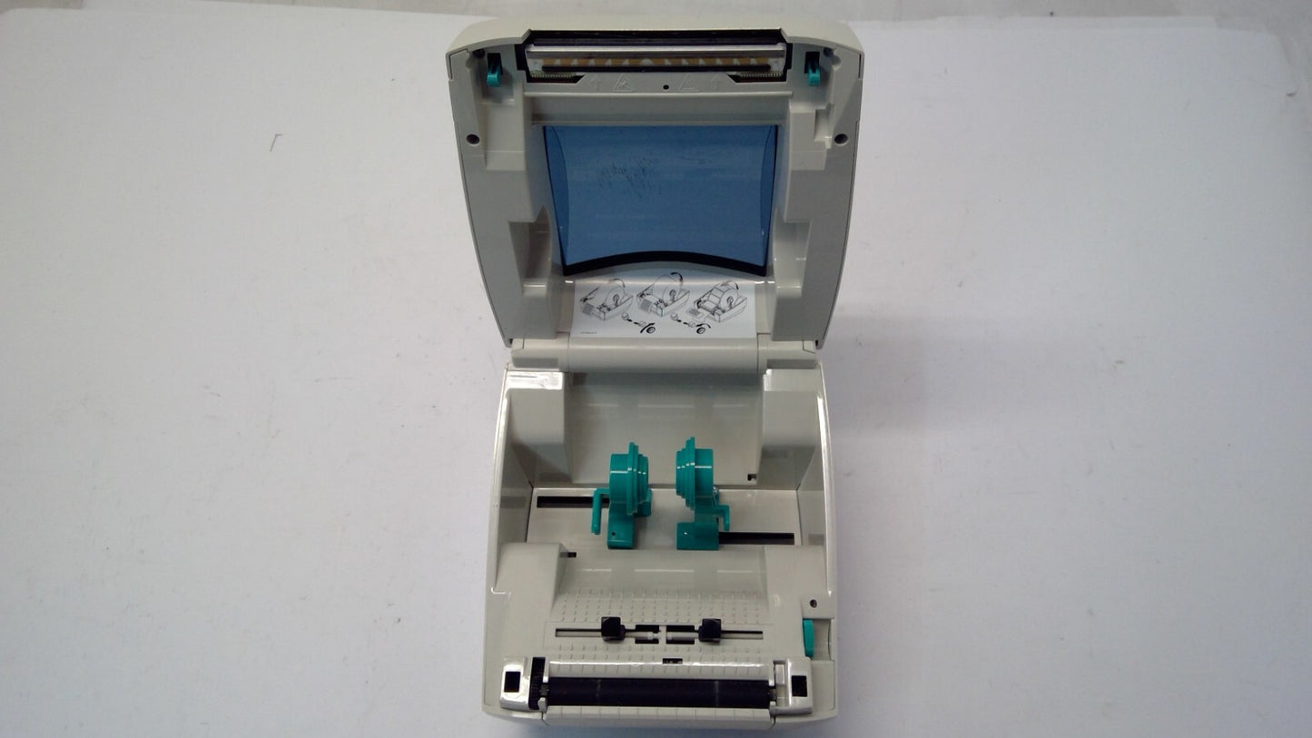 Zebra GC420D Thermal Label Printer USB Ethernet GC420-200410-000 Used