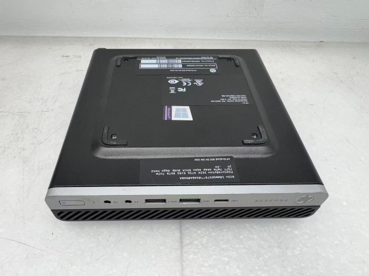 HP EliteDesk 800 G4 mini i5-8500T 16GB Chassis Motherboard No CPU FAN *Barebone*