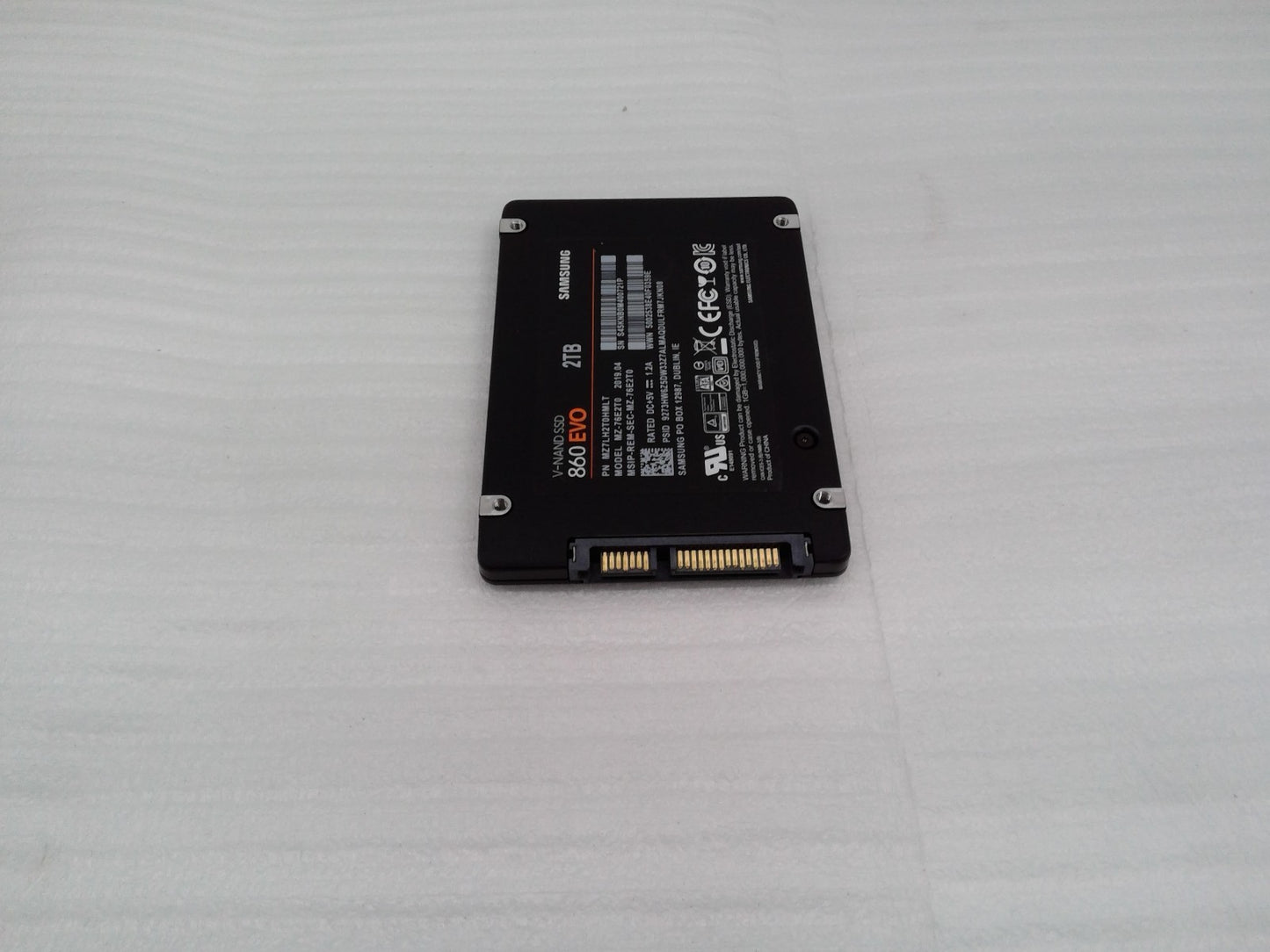 Samsung 860 EVO 2TB 2.5" SATA SSD Solid State Drive MZ-76E2T0