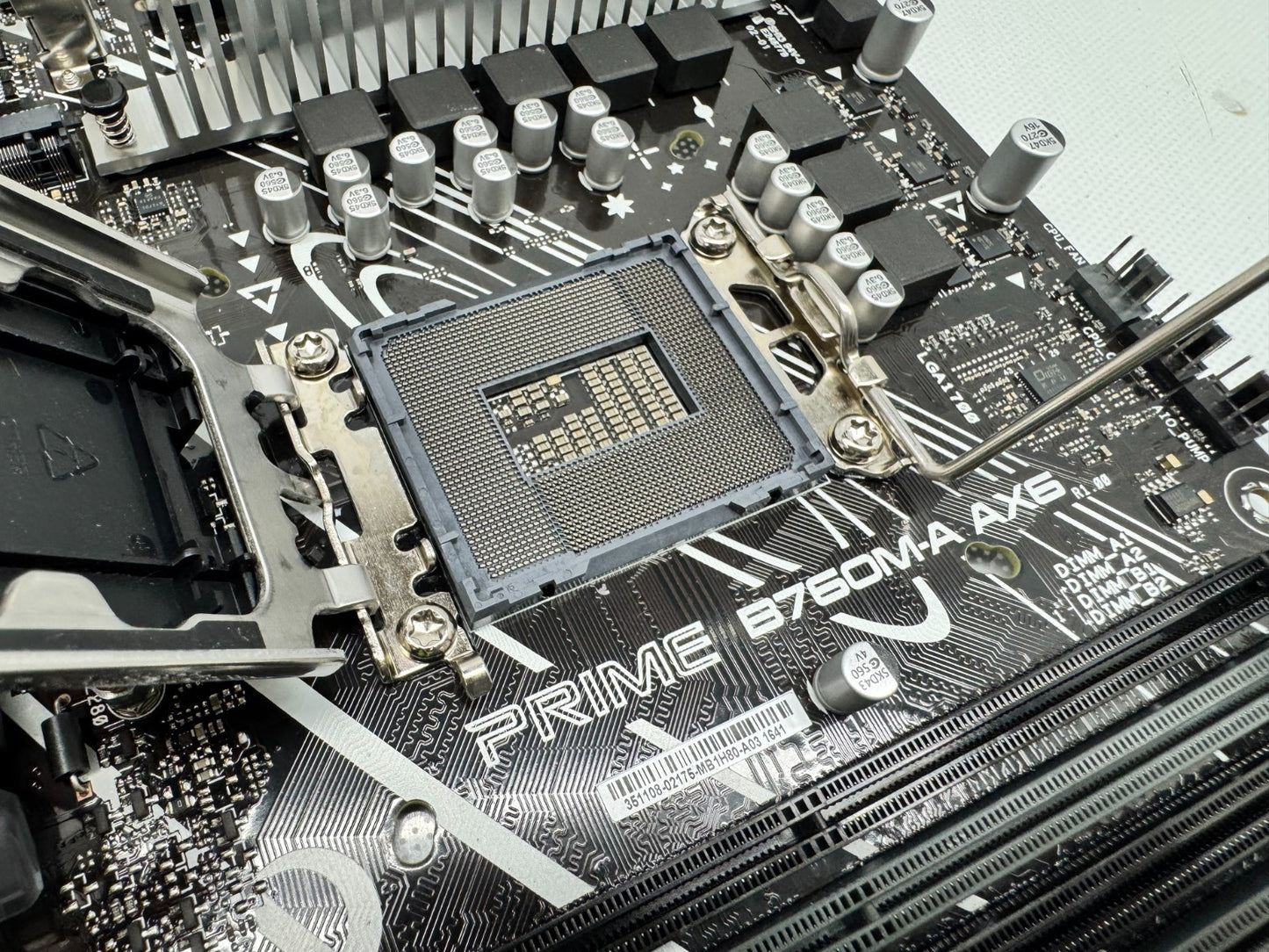 ASUS PRIME B760M-A AX 6 LGA 1700 Micro ATX motherboard **READ**