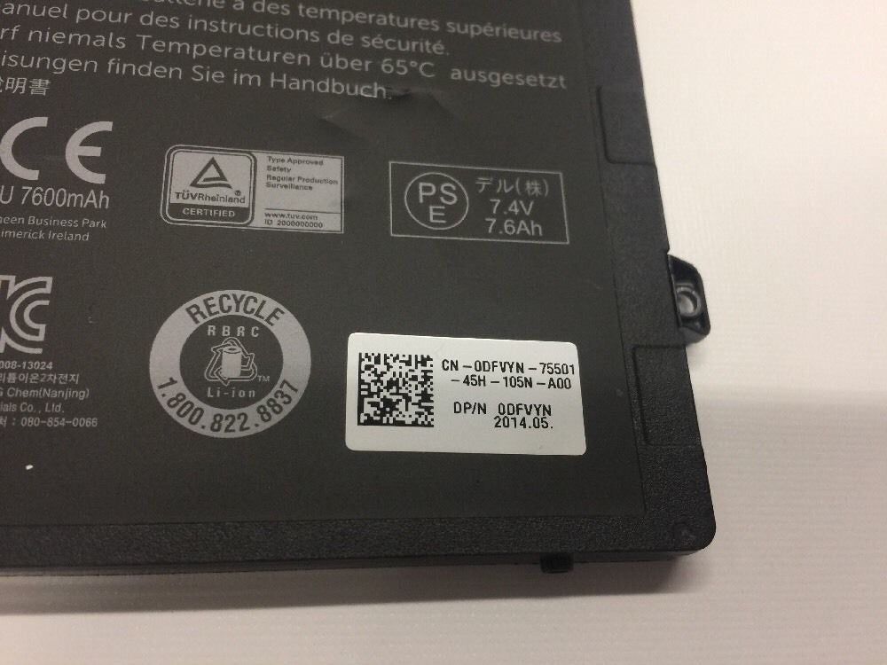 OEM Dell Battery 0PD19 for Dell Inspiron 15-5548 15-5547 14-5447 14-5448 3550