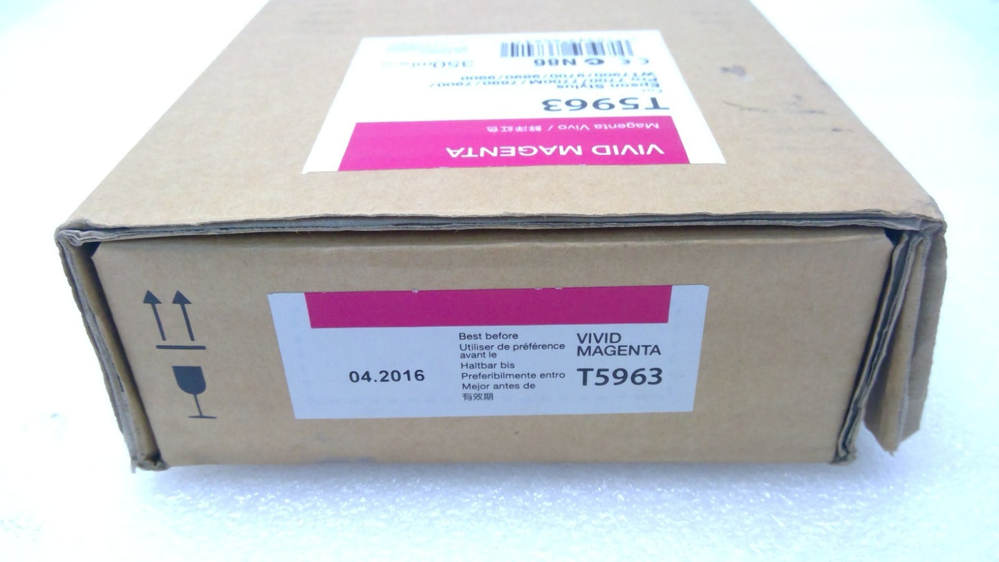 NEWGenuine Epson T5963 Vivid Magenta Ink for Stylus Pro 9890 9900 7700 7900 9700