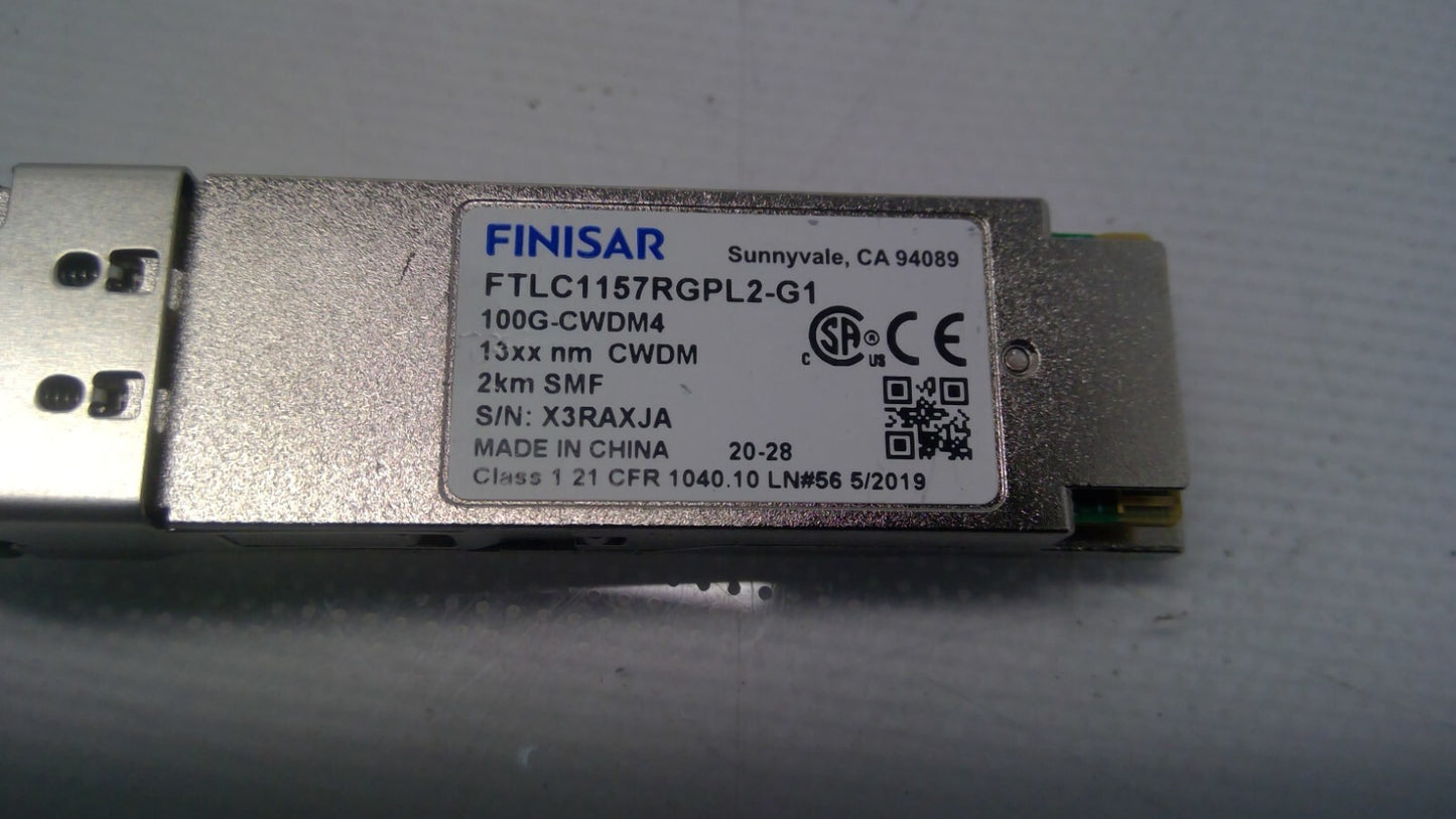 FINISAR FTLC1157RGPL2-G1 100G QSFP28 CWDM4 2KM 13XXnm SMF FTLC1157RGPL