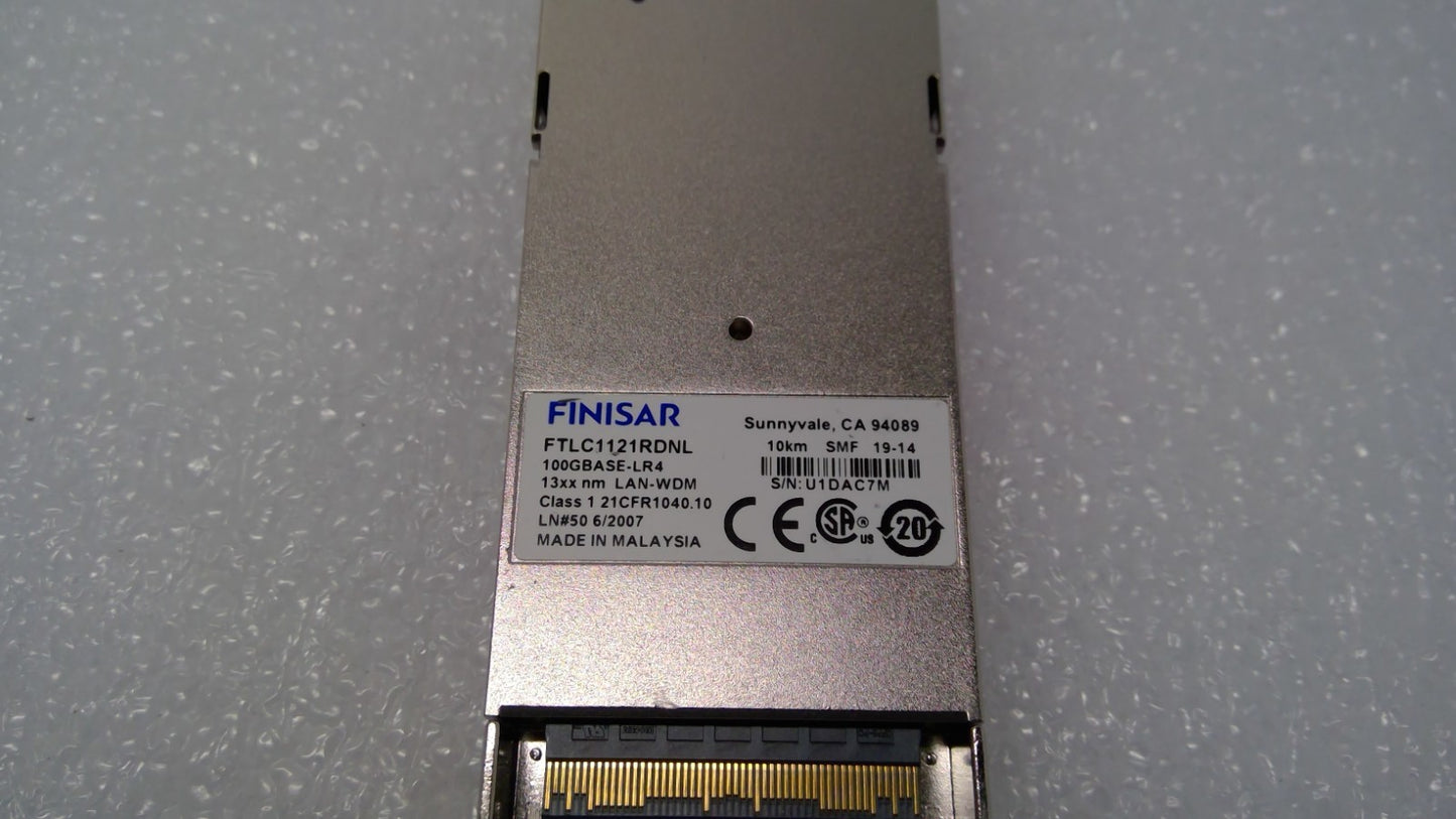 Finisar FTLC1121RDNL CFP2, 100G LR4, 100GBASE-LR4 LAN-WDM Transciever
