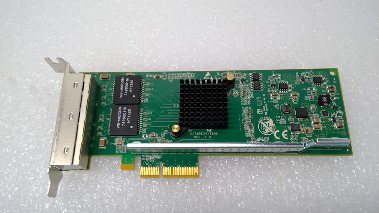 Silicom PE2G4I35L V:1.3 Quad Port Copper Gigabit PCIe Ethernet Adapter
