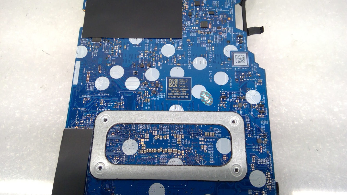 Dell Latitude 3520 i7-1165G7@2.8GHz Motherboard PN:000H1J