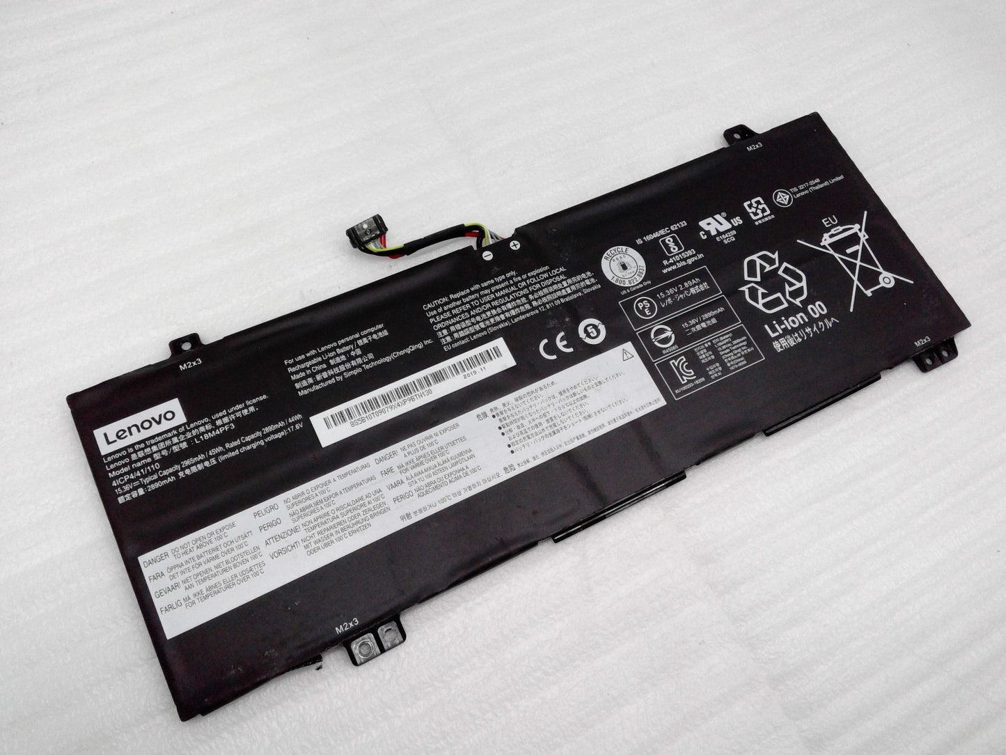 Genuine L18C4PF3 Battery for Lenovo IdeaPad Flex-14API S540-14IML L18M4PF3