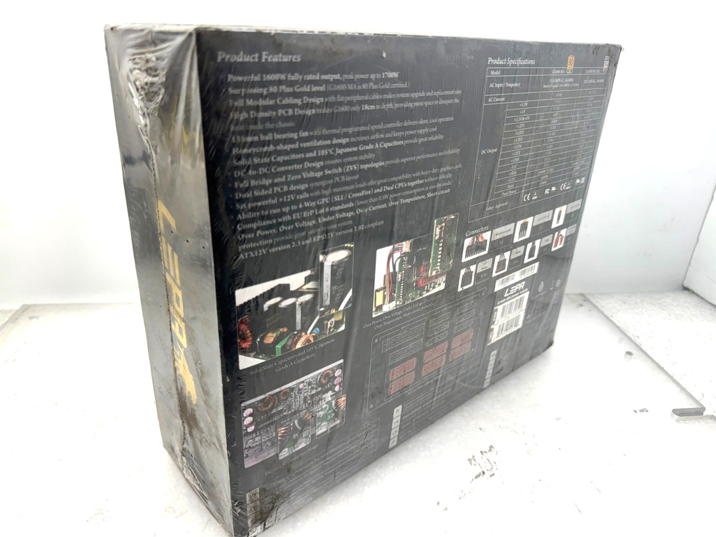 LEPA G Series 1600w 80+ Gold Full Modular Power Supply PSU