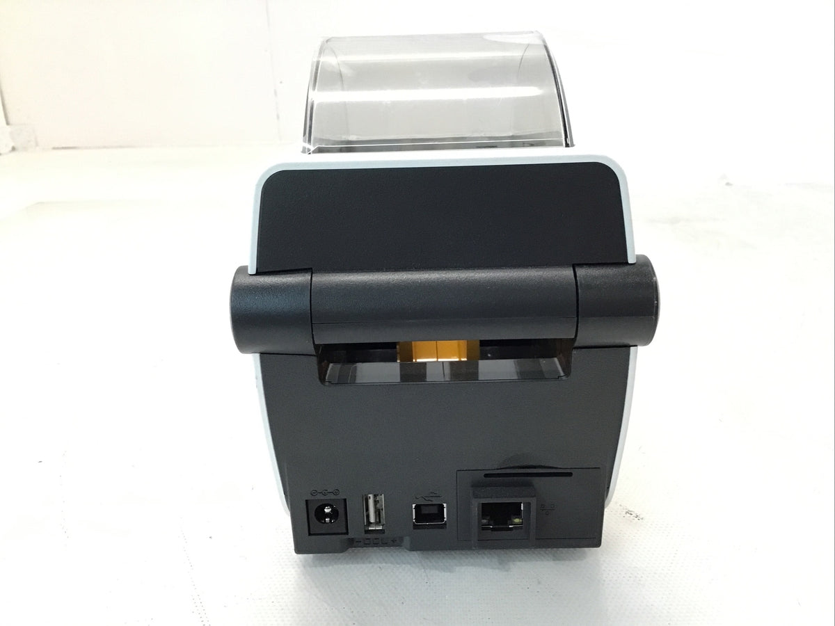 Zebra ZD410 Thermal 2"Label Printer USB Ethernet Bluetooth w/cutter -case yellow