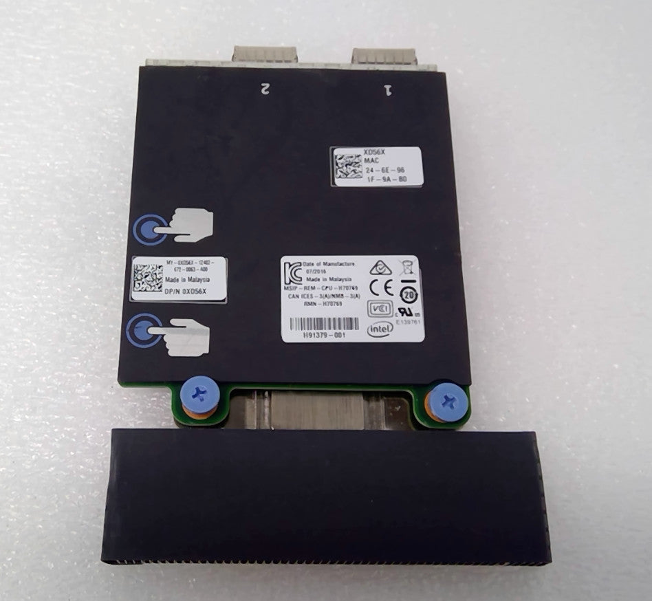 Dell 0XD56X XD56X Intel XL710-QDA2 Dual Port 40GbE QSFP+ PCIe Mezzanine Card