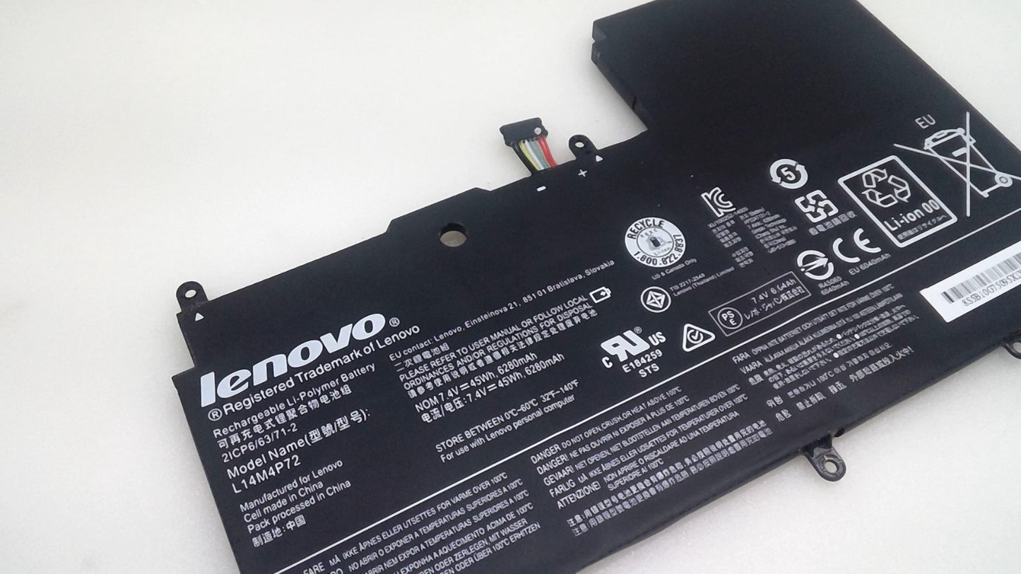 Genuine L14M4P72 L14S4P72 Battery for Lenovo Yoga 3 700-14 Yoga 700 14ISK 14ISE