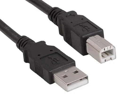 Lot of 10 - USB A to B Zebra HP Brother Canon Epson Devices Printer Cable 3 ft.