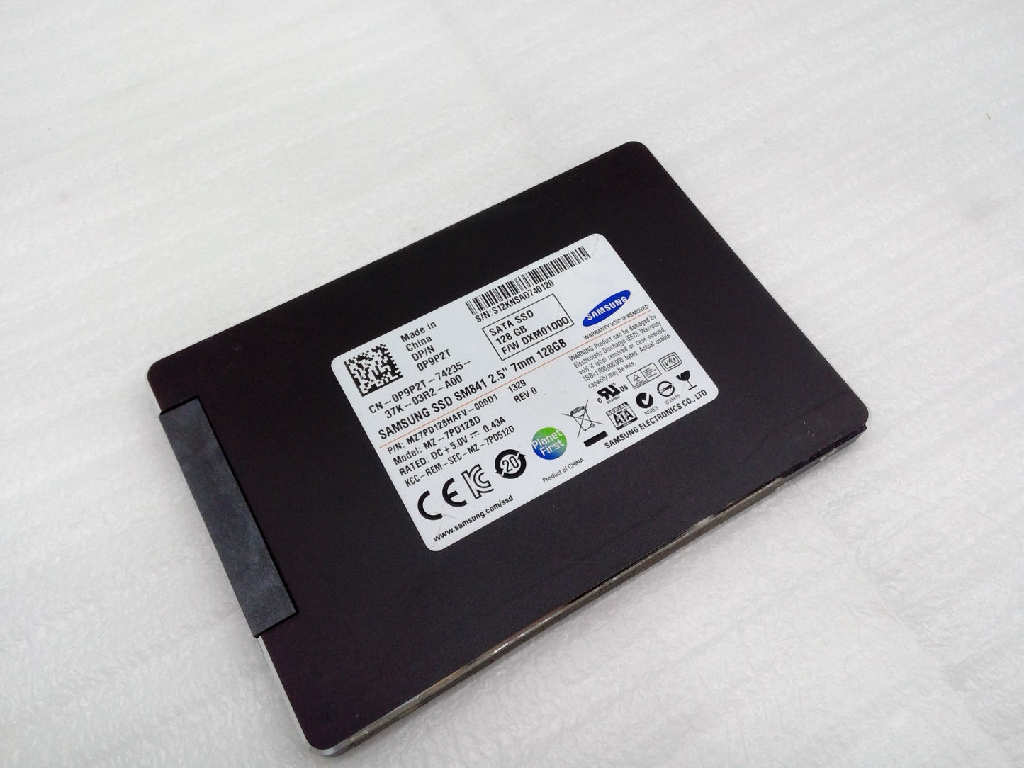 Samsung SSD SM841 128GB 2.5" SATA III Solid State Drive MZ-7PD128D