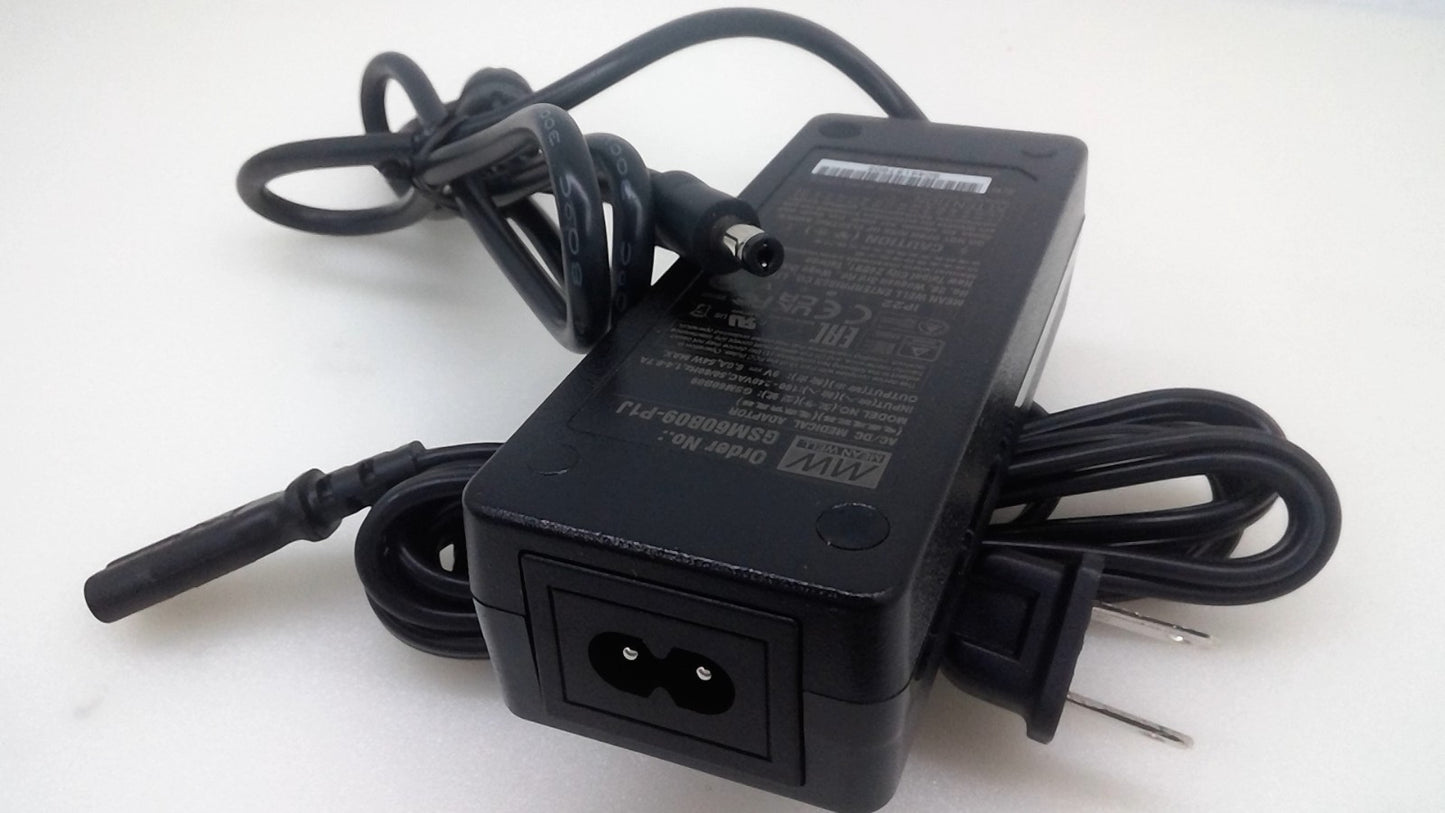 MEANWELL Power Supply AC Adapters GSM60B09-P1J 9V 6A 5.5*2.5mm