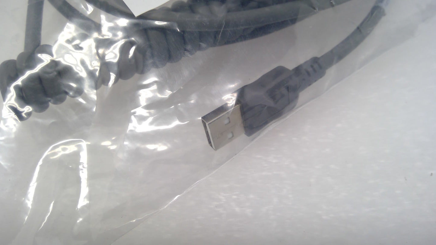 LOT OF 2 NEW Zebra CBA-U29-C15ZBR 15ft SHLD USB Data Cable