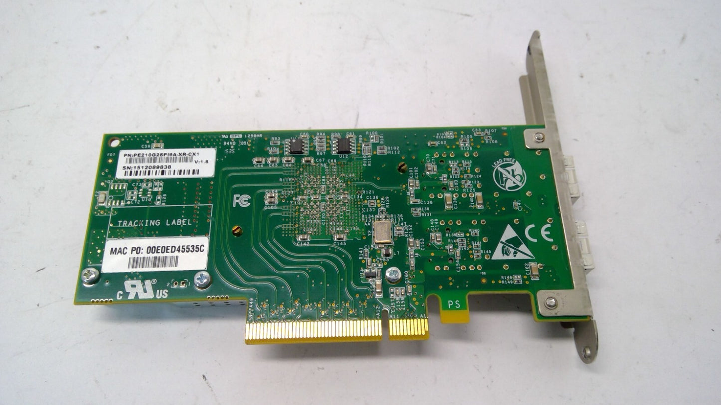 Silicom Dual-Port 10GB SFP PCIe Ethernet Server Adapter PE210G2SPI9A-XR-CX1 High