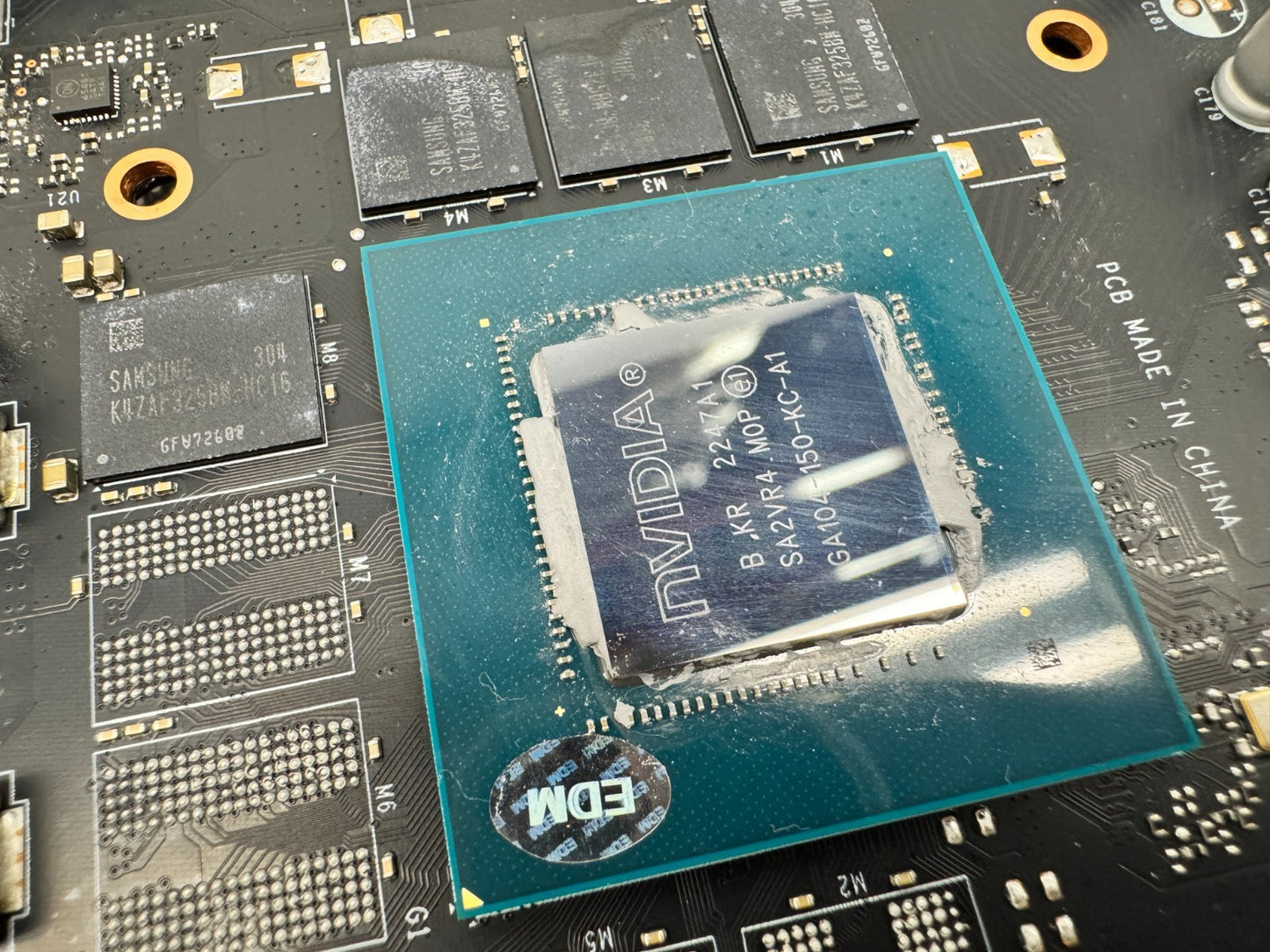 *For Parts* MSI GeForce RTX 3060 VENTUS 2X 8G OC Grahphics Card Not Working