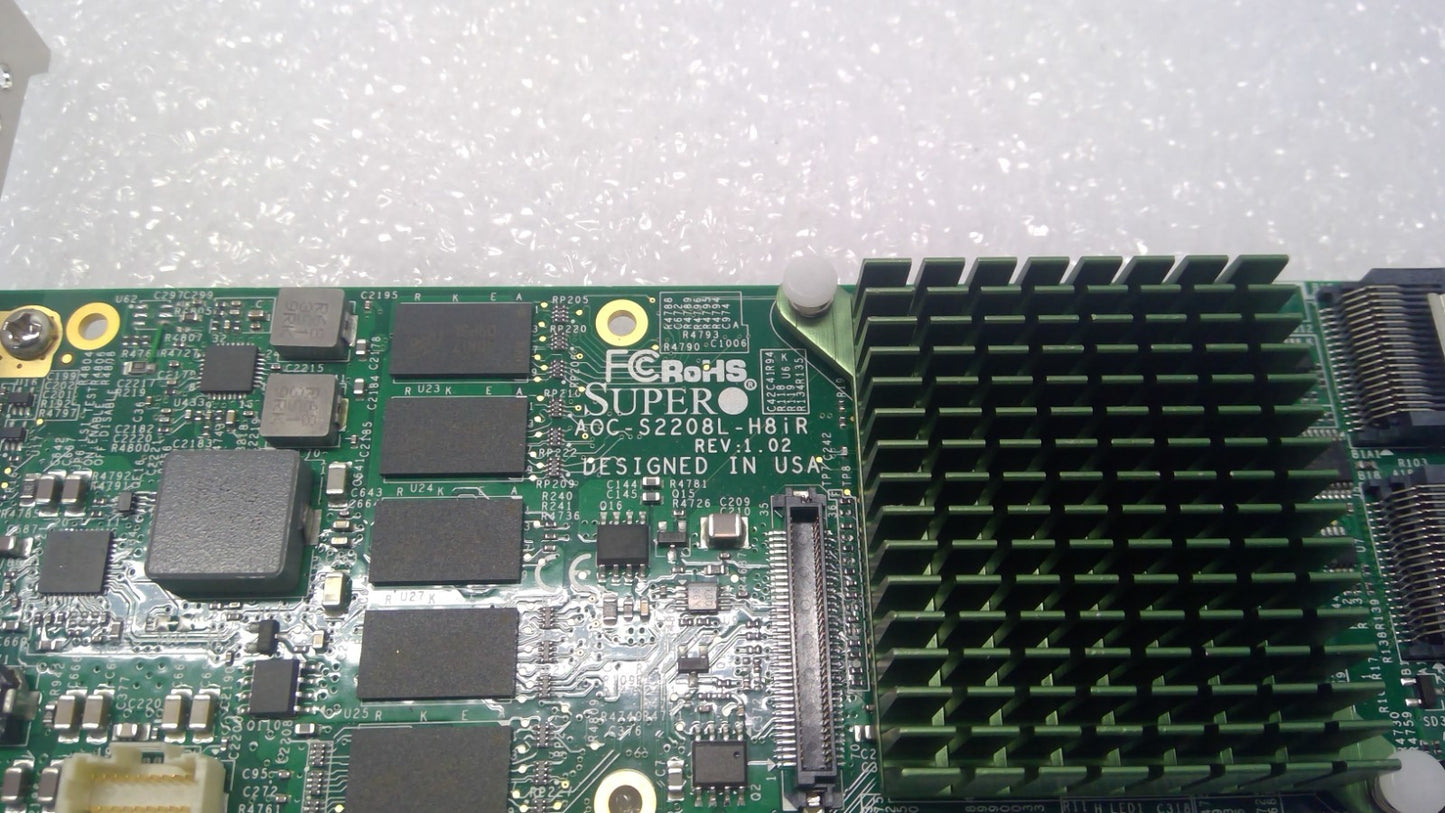 Supermicro AOC-S2208L-H8IR 8 Ports SATA/SAS 6Gb/s PCI-E RAID Controller