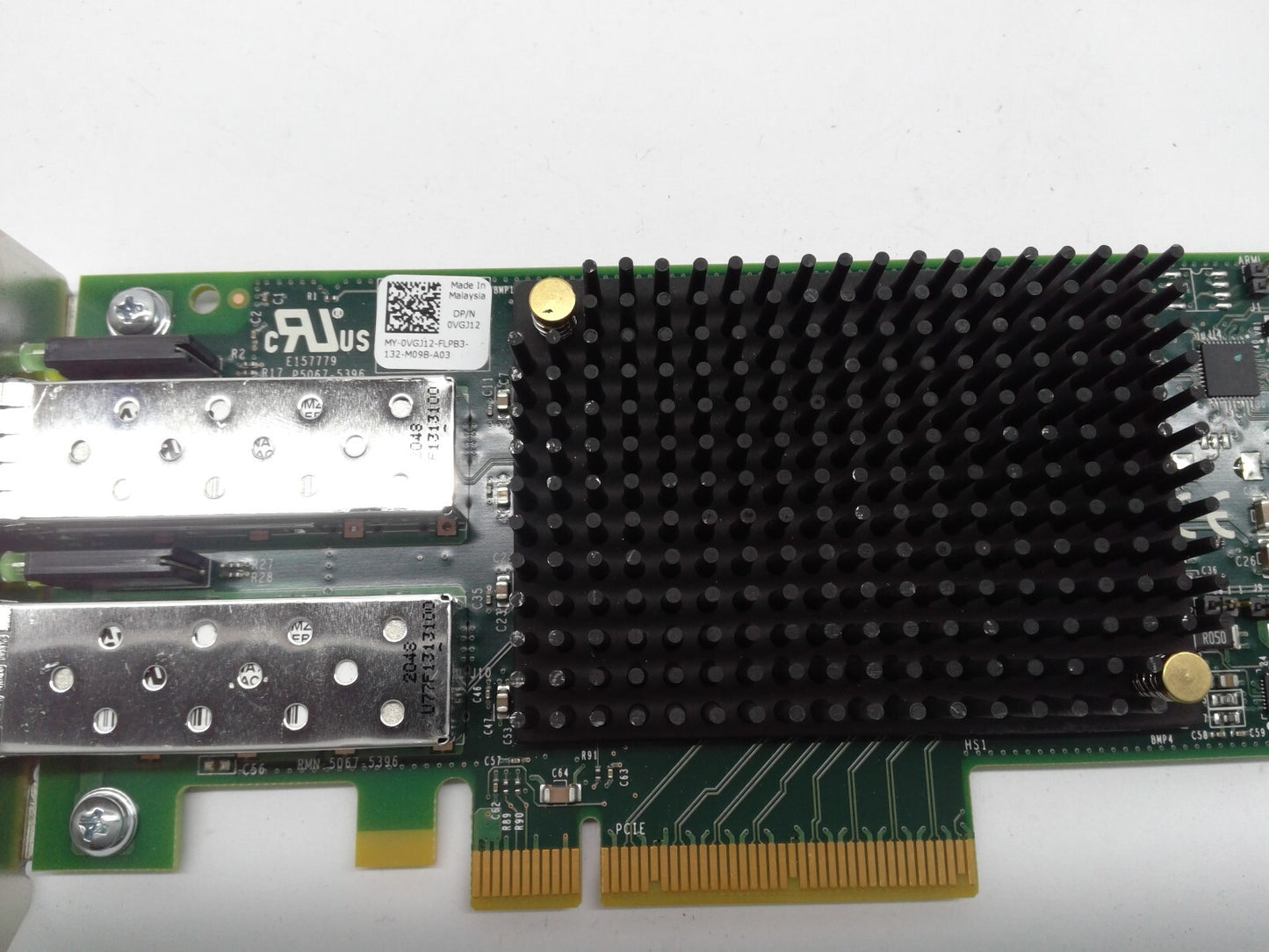 Dell 0VGJ12 Emulex LPE31002 16GB Dual Port Fiber Chanel FC Host Bus Adapter SFP