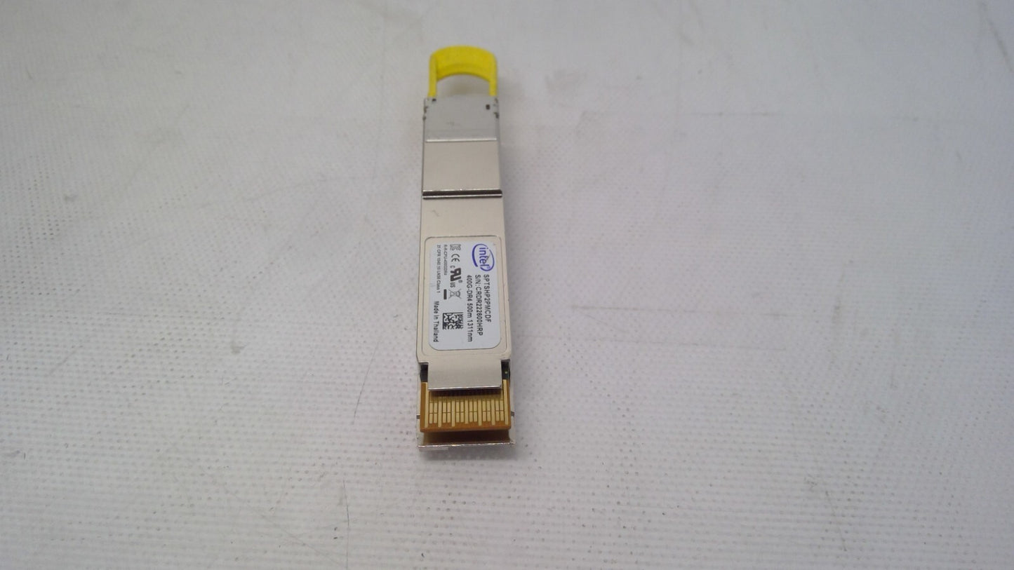 Intel SPTSHP2PMCDF 400G-DR4 500m 1311nm 21 CFR 1040.10 LN56