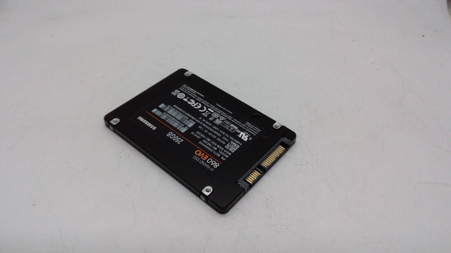 Samsung 860 EVO 250GB V-NAND SSD 2.5 inch SATA Solid State Drive MZ-76E250
