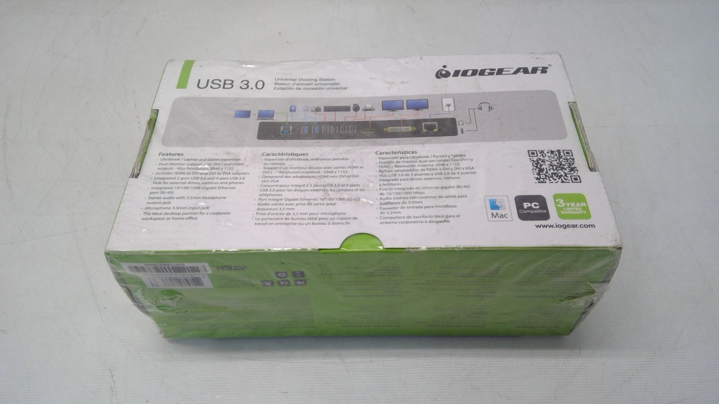 IOGear GUD300 USB 3.0 Universal Docking Station