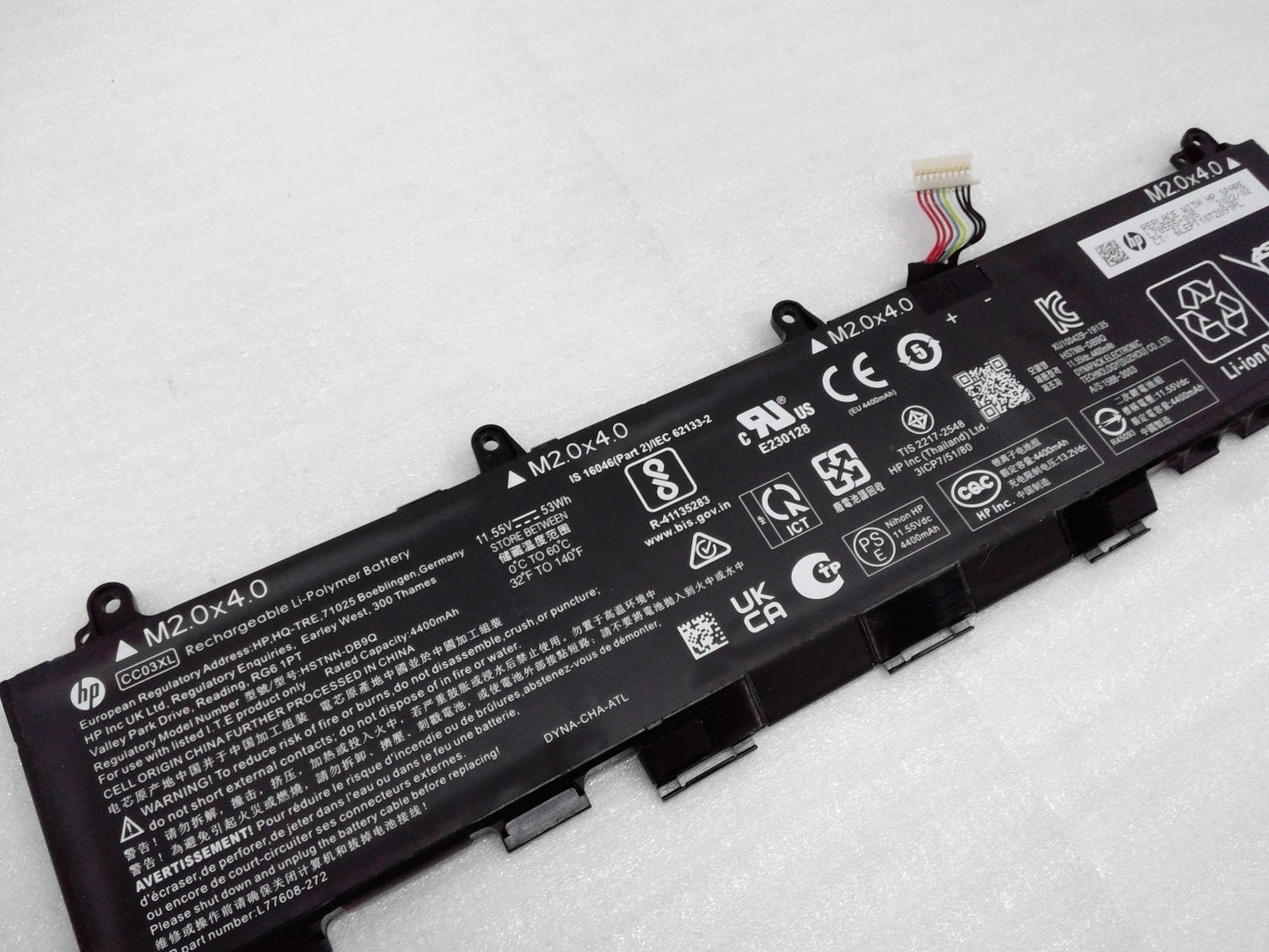 53Wh OEM HP CC03XL Laptop Battery Compatible with HP EliteBook 840 G7