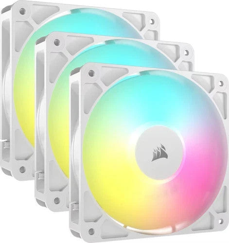 CORSAIR - RS120 ARGB 120mm PWM Fans (3-pack) - White CO-9050185-WW