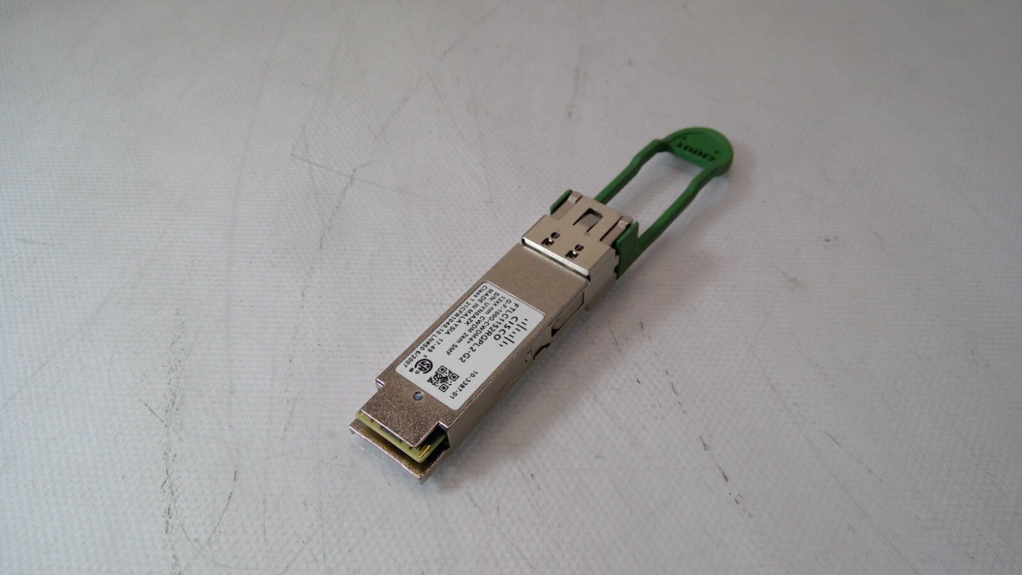 CISCO FTLC1152RGPL2-G2 G-F-100G-CWDM4= 13xx nm CWDM 2km SMF