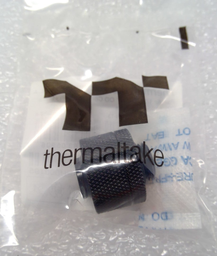 ThermalTake Pacific 1/2 ID x 3/4 OD Compression Fitting Black 13mm 19mm G 1/4