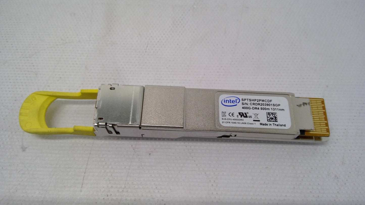 Intel SPTSHP2PMCDF 400G-DR4 500m 1311nm 21 CFR 1040.10 LN56