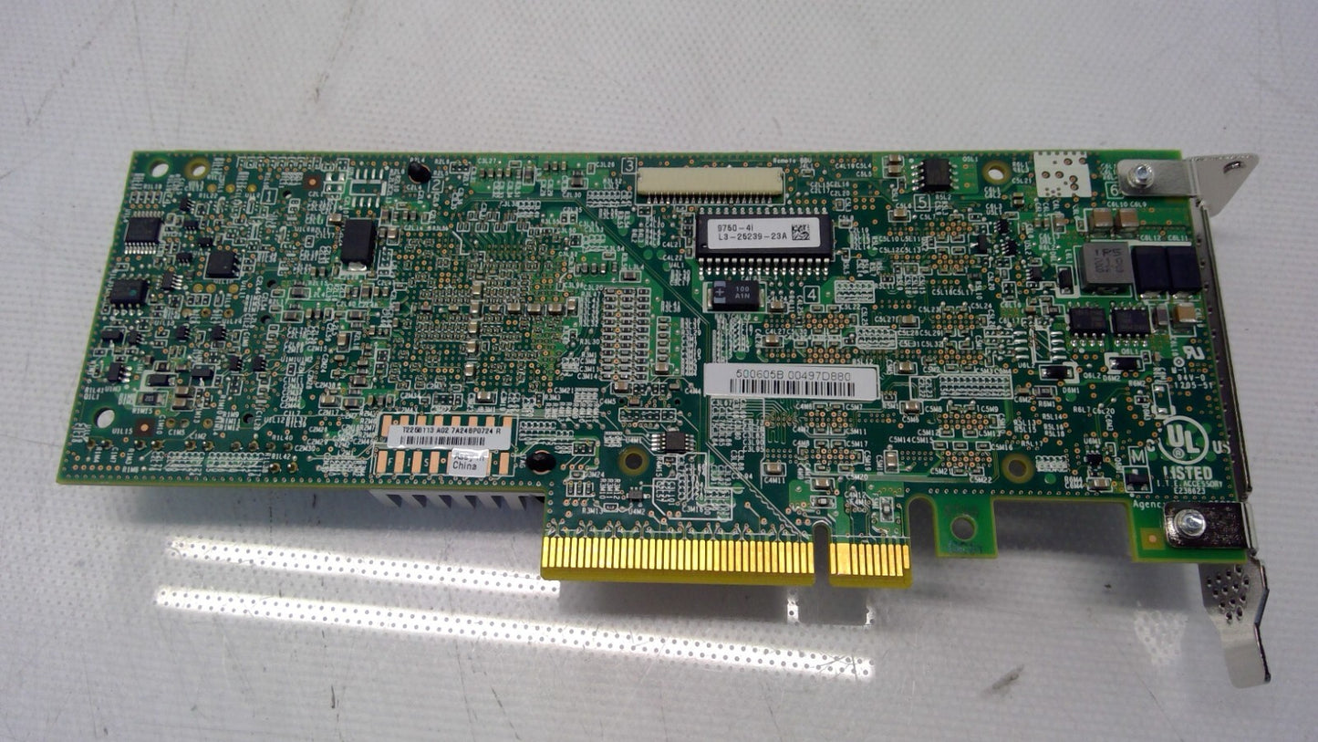 LSI L3-25239-23A 9750-4i SATA SAS Server RAID Controller PCIe2 LOW