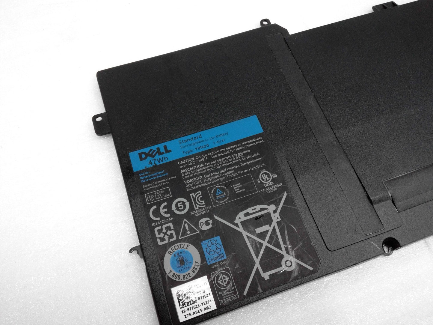 Genuine 47W Type Y9N00 Battery Dell XPS 13 13-L321X 13-L322X 489xn Series Laptop