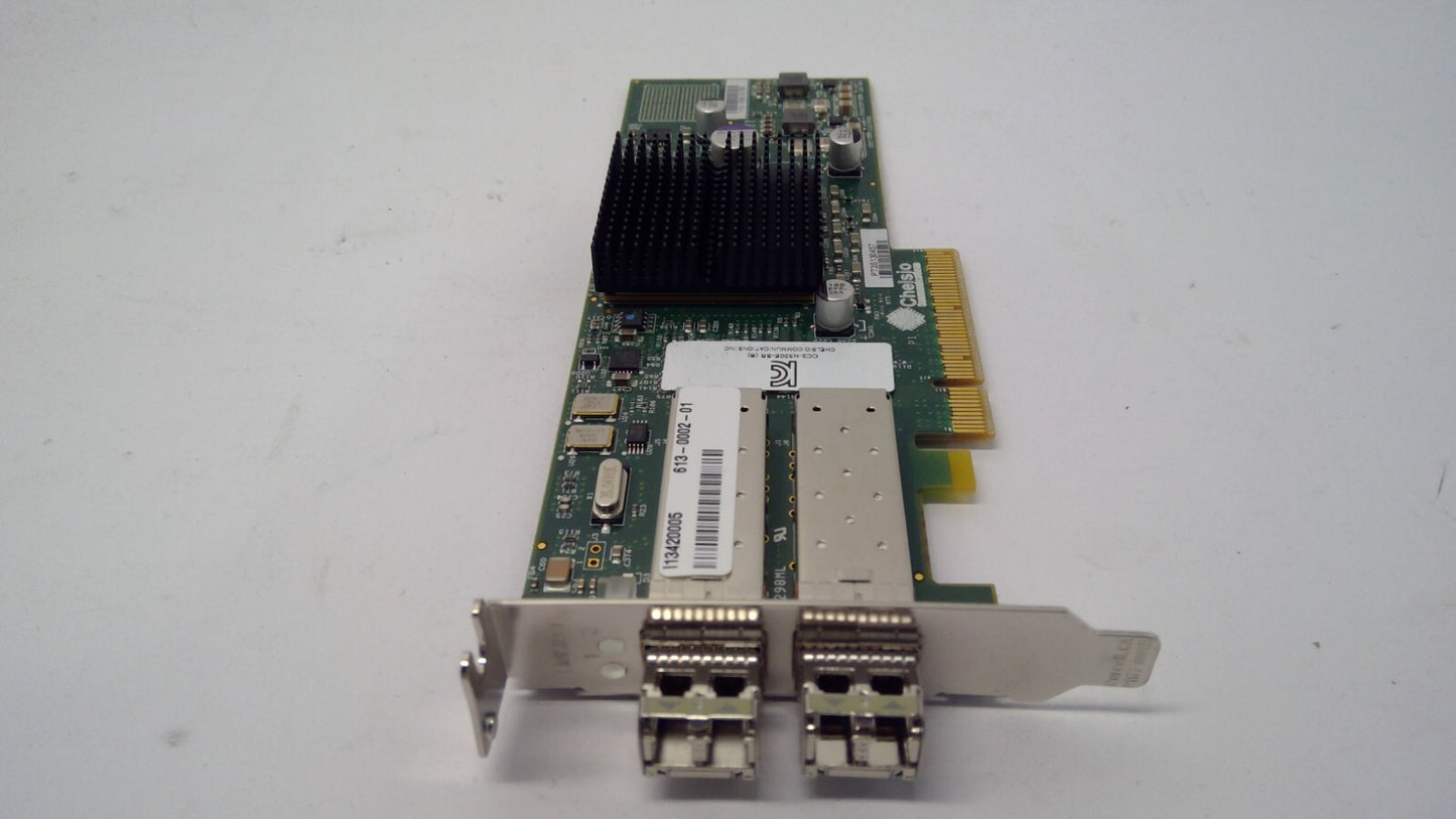 Chelsio 110-1088-30 N320-SR Dual-Port 10Gb Ethernet PCIe NIC Network Card w/2SFP