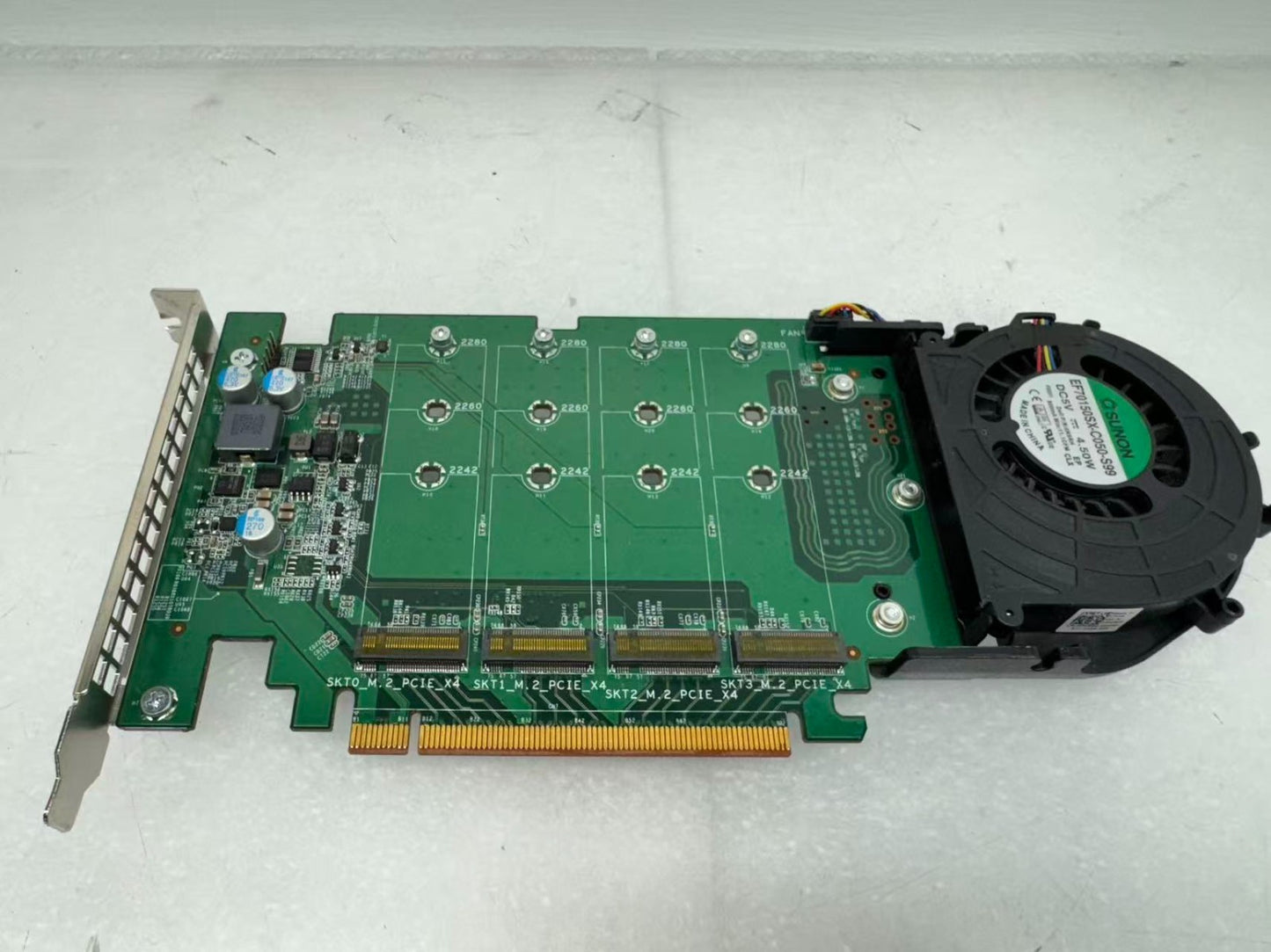 Dell 080G5N SSD 4x M.2 PCIe Solid State Storage Adapter Card