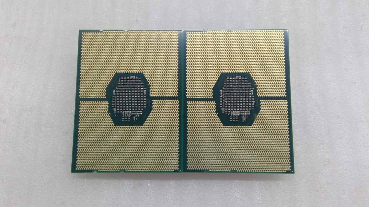 Lot of 2 Intel Xeon Bronze 3104 CPU Processor (1.7 GHz 6-Core 6-Thread LGA3647)