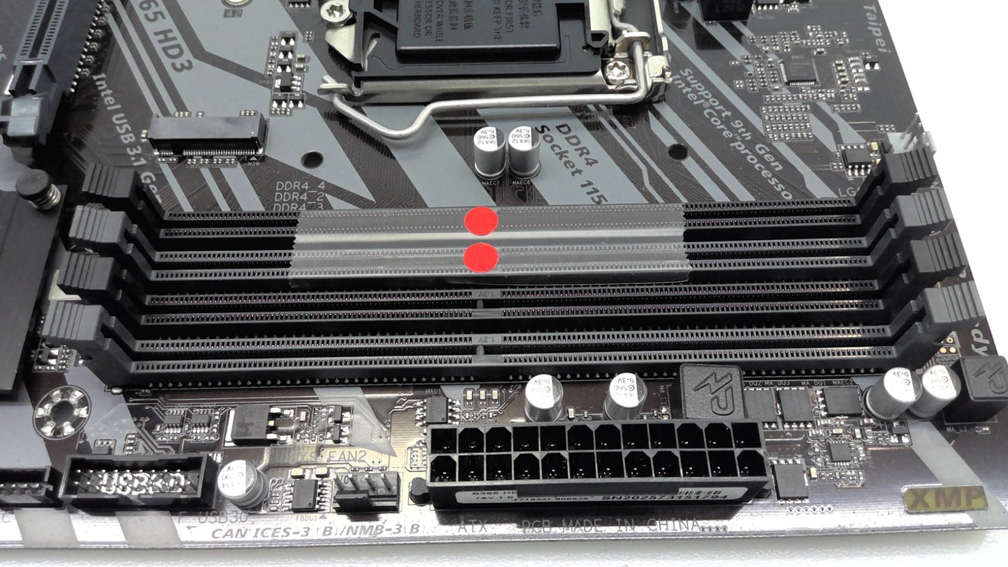GIGABYTE B365 HD3 ATX DDR4 LGA115X Intel motherboard *READ*