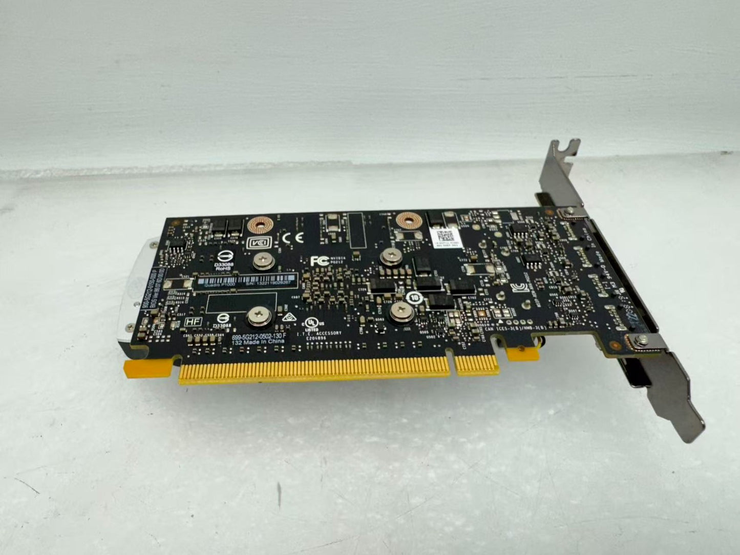 Nvidia Quadro P1000 4GB GDDR5 4x mini-DisplayPort PCIe Video Graphics Card